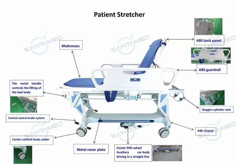 Patient Transfer Trolley