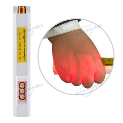 Bagaimanakah pencari vena berfungsi pada vena di lengan?